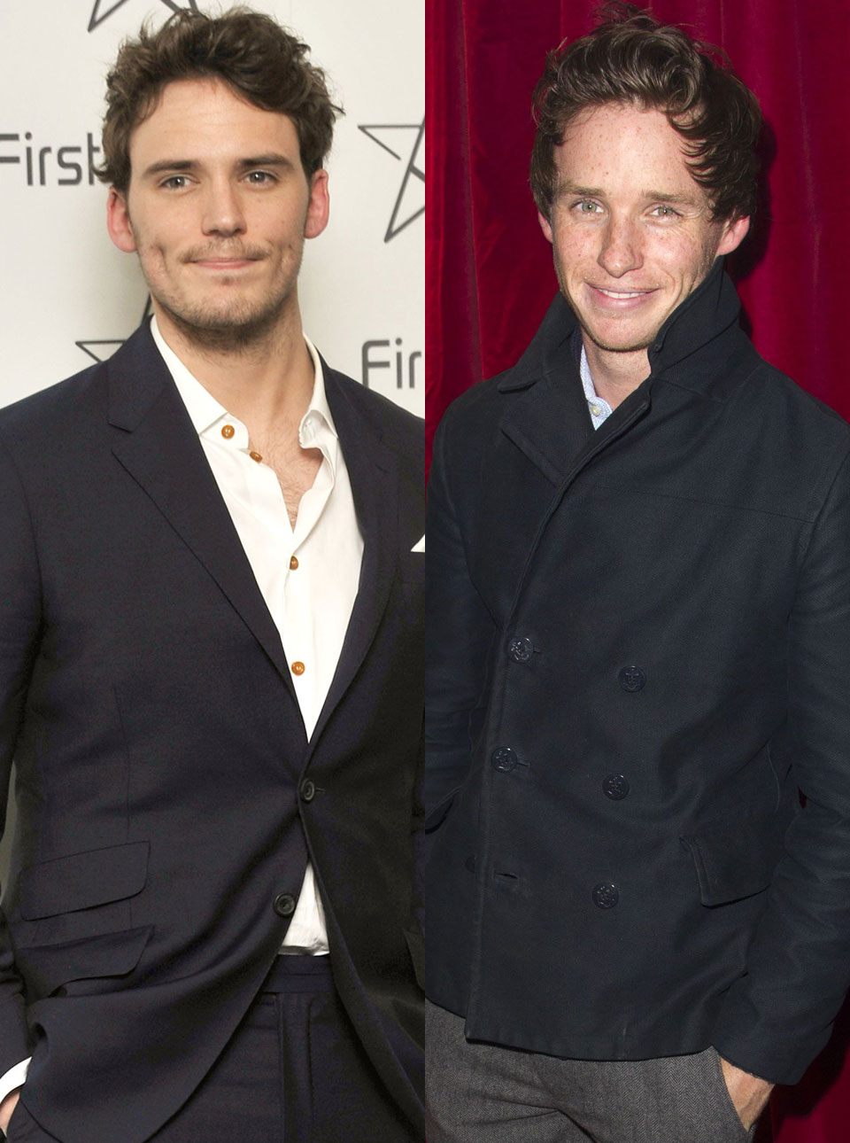 Sam Clafin Eddie Redmayne