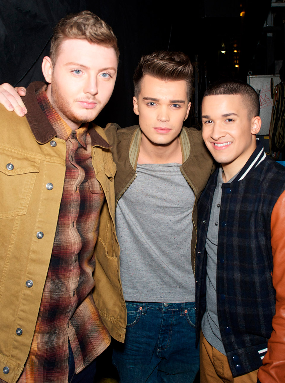 James Arthur, Union J and Jahmene Douglas - X Factor behind the scenes 