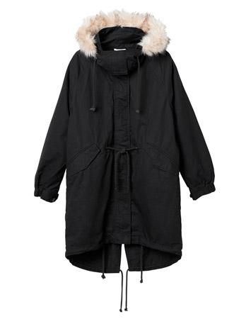 Monki parka coat, &pound;70