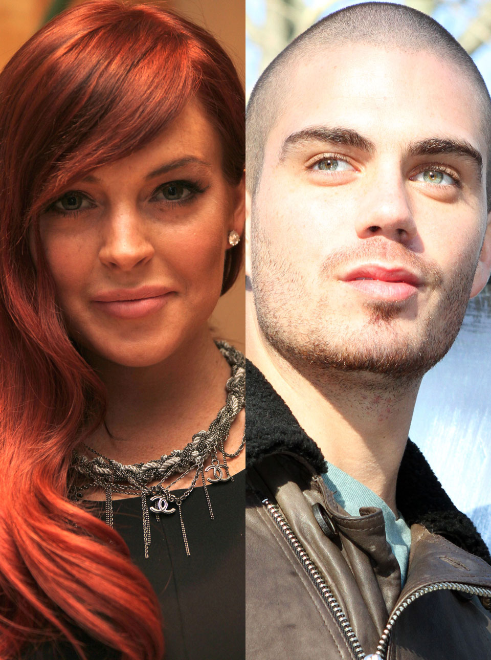 Lindsay Lohan Max George