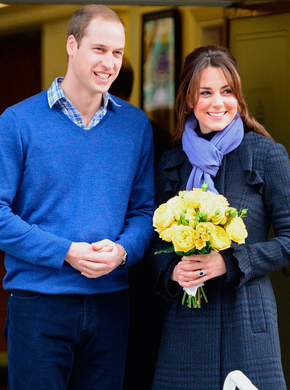 Kate Middleton leaving hospital