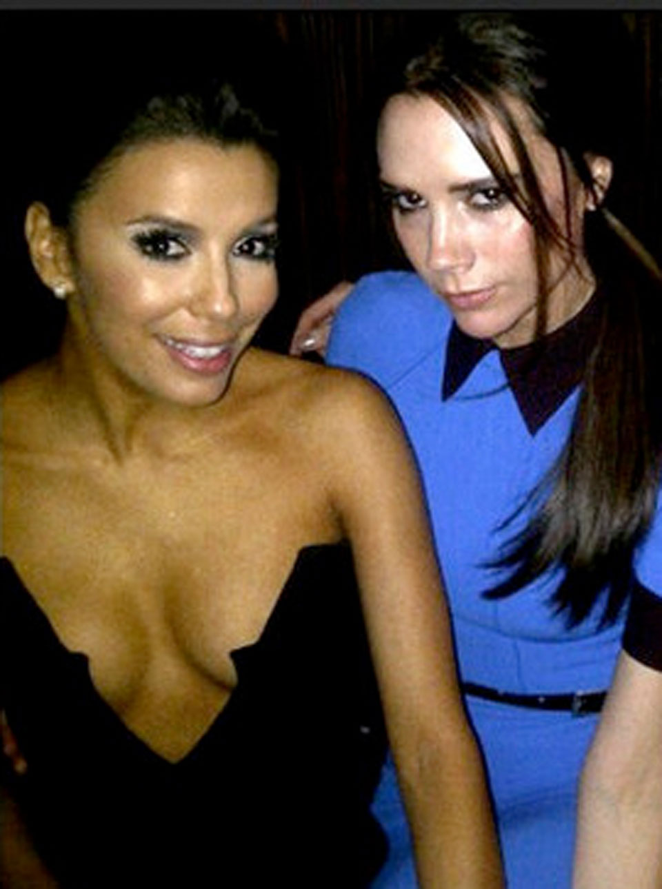 Eva Longoria Victoria Beckham