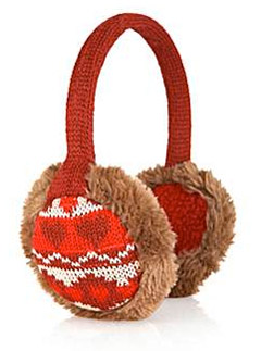 Yumi Knitted earmuffs
