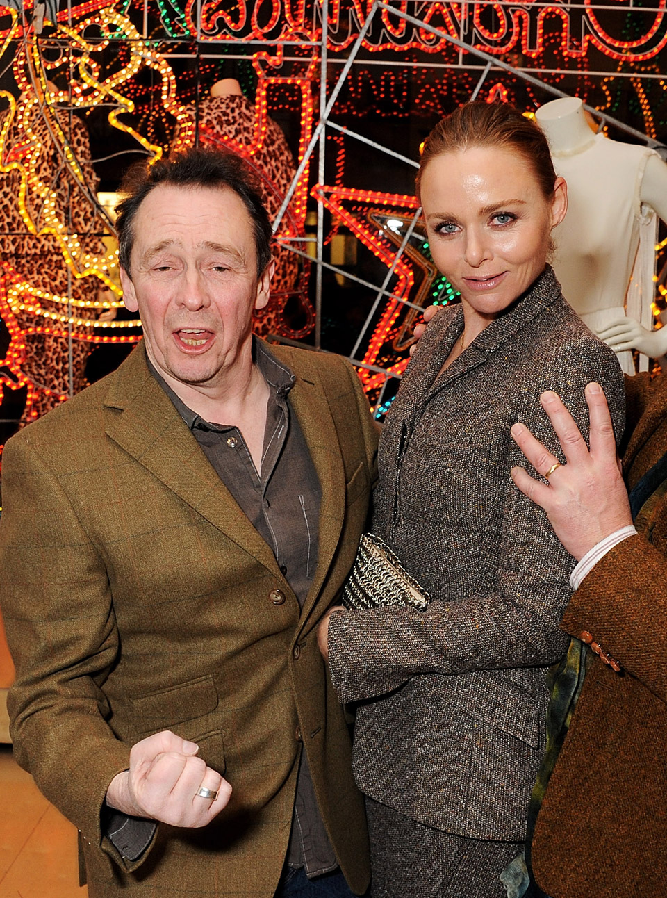 Stella McCartney switches on her store's Christmas 2012 lights in London