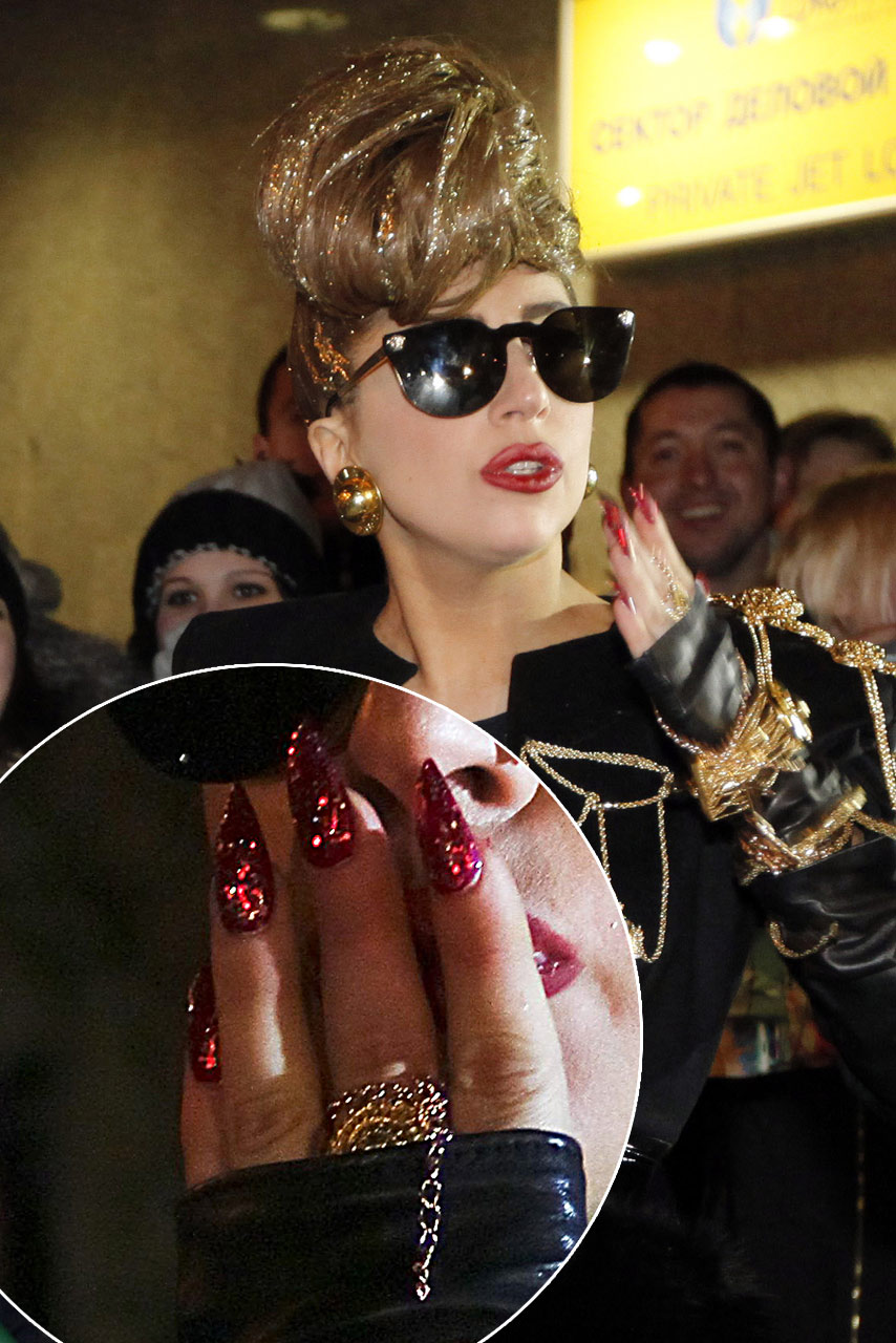 Celebrity style - Party nails