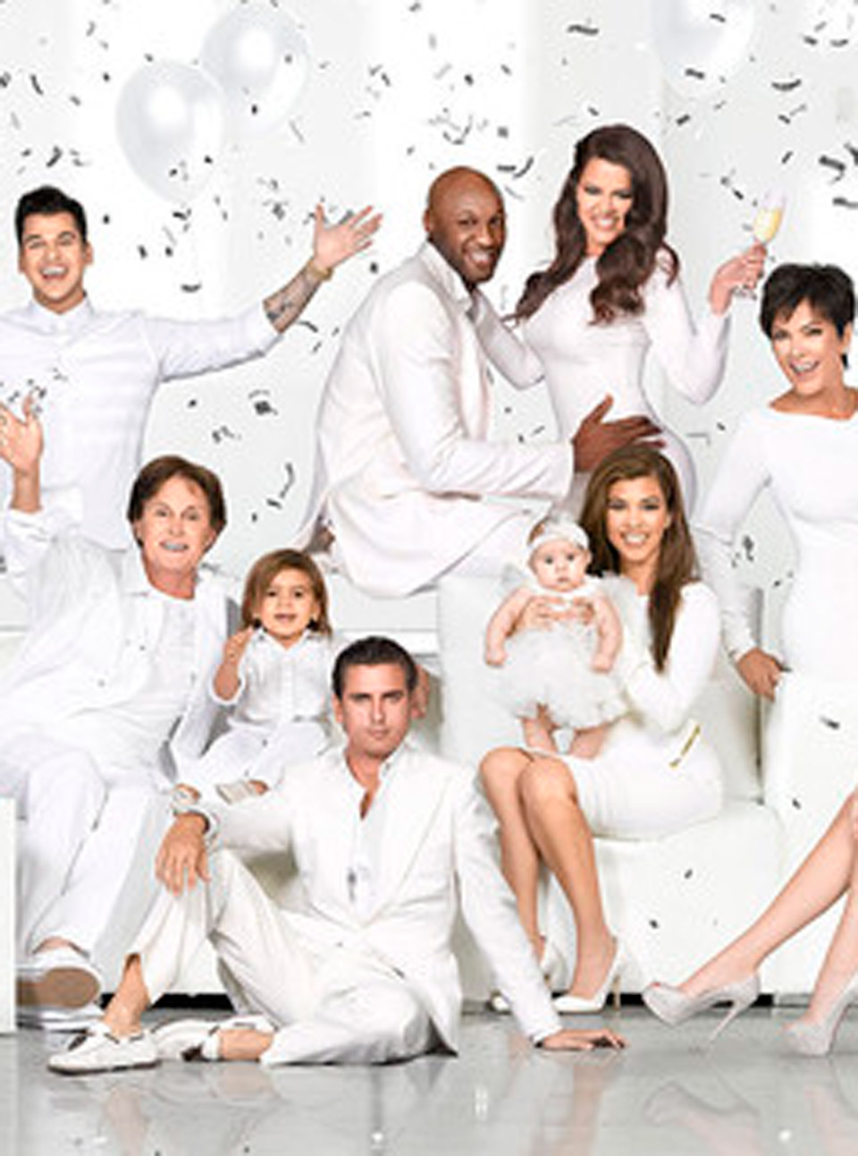 The Kardashians Christmas card