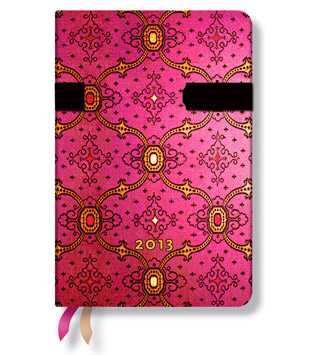 Paperblanks 2013 French ornate fuchsia midi diary, �8.80 - 2013 diaries