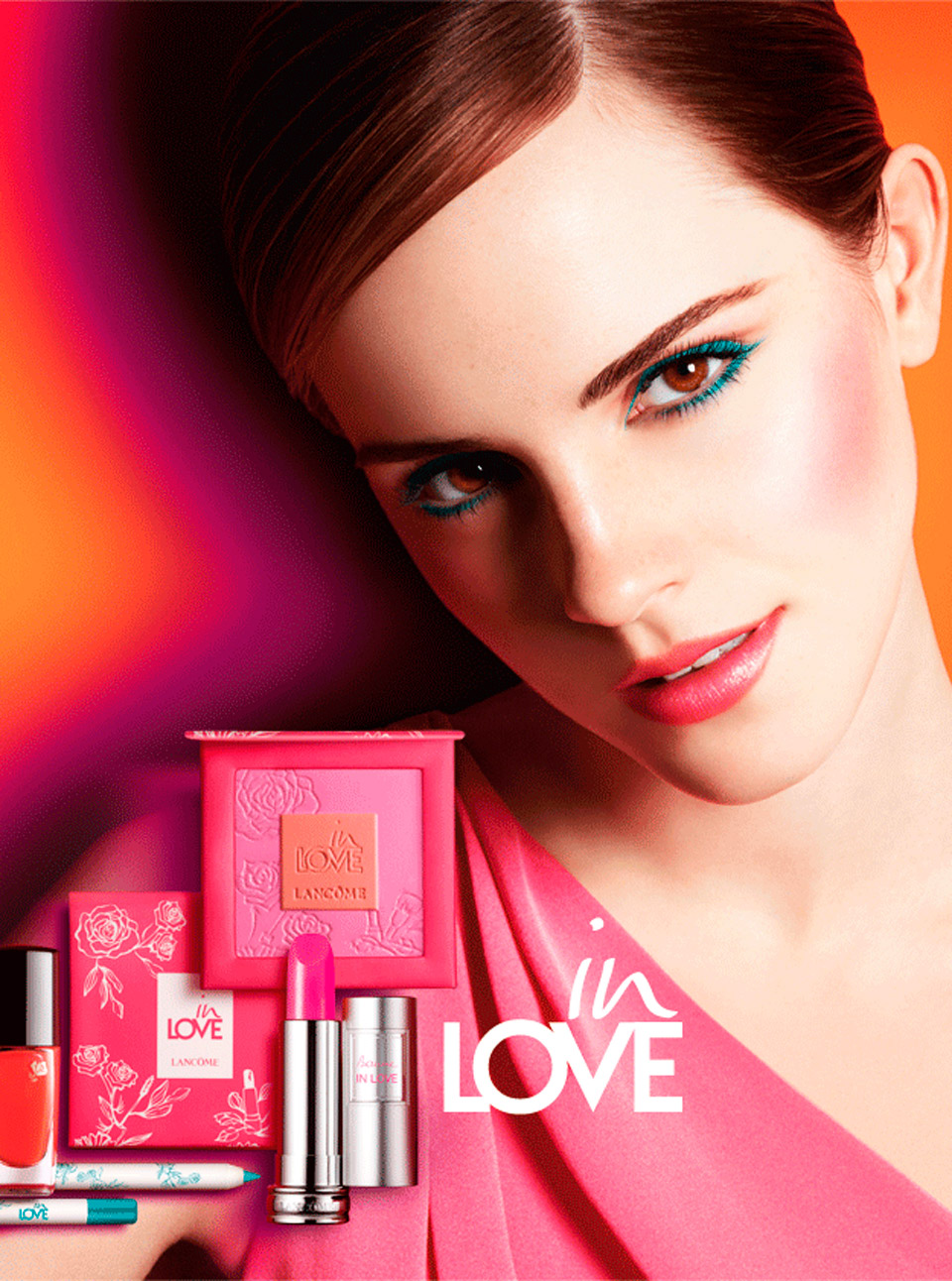 Emma Watson in Lancome's In Love spring 2013 campaign