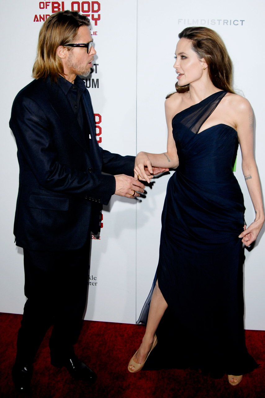 Brad Pitt and Angelina Jolie Brad Pitt and Angelina Jolie