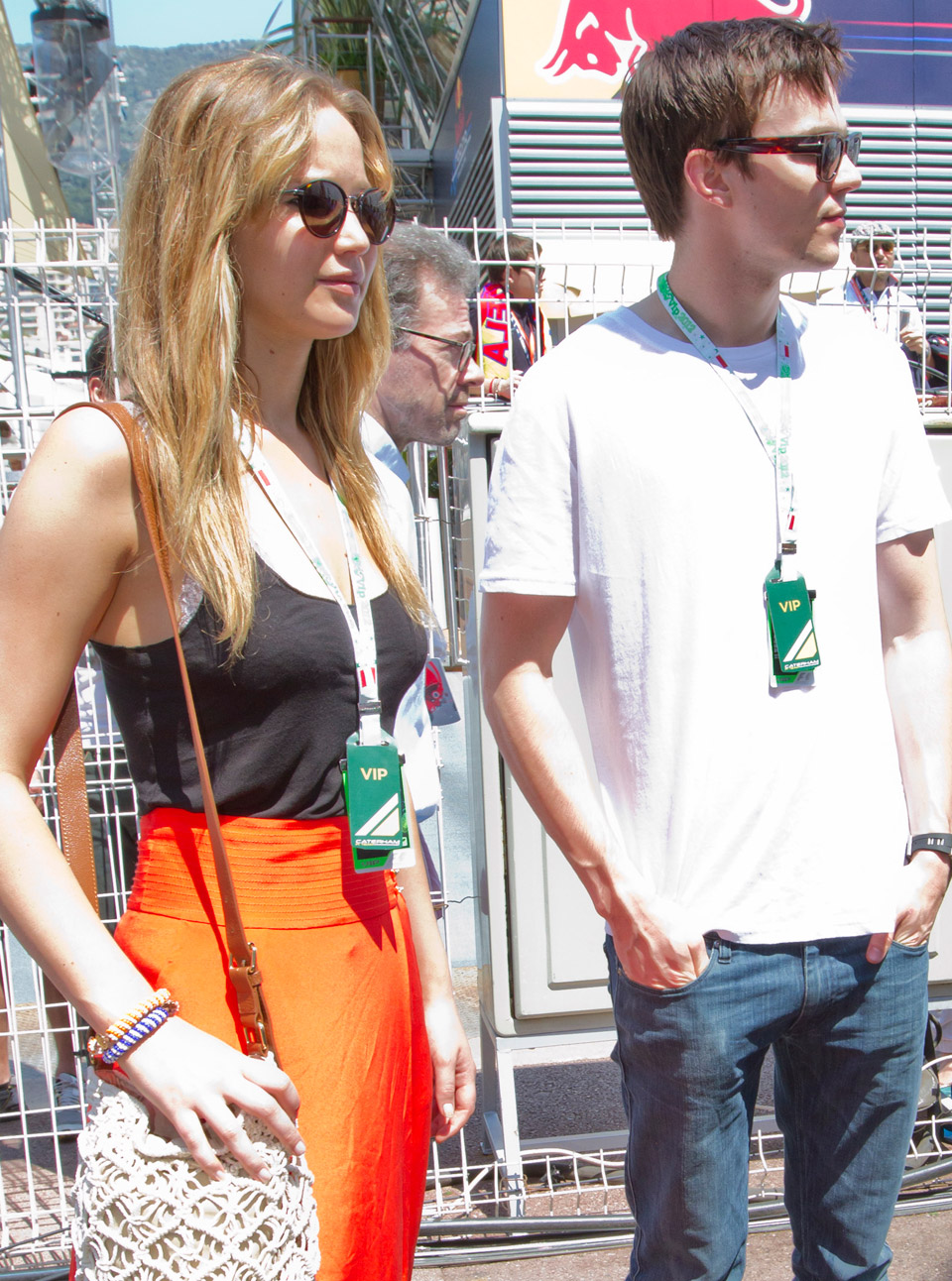 Jennifer Lawrence and Nicholas Hoult