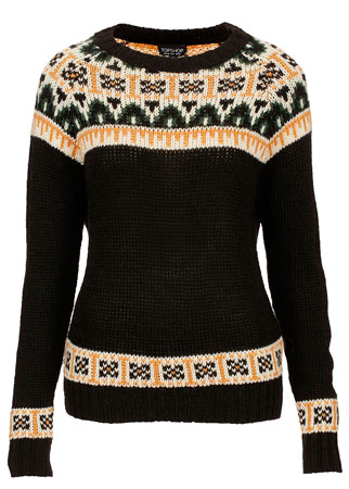 Topshop Fair Isle jumper, &pound;48