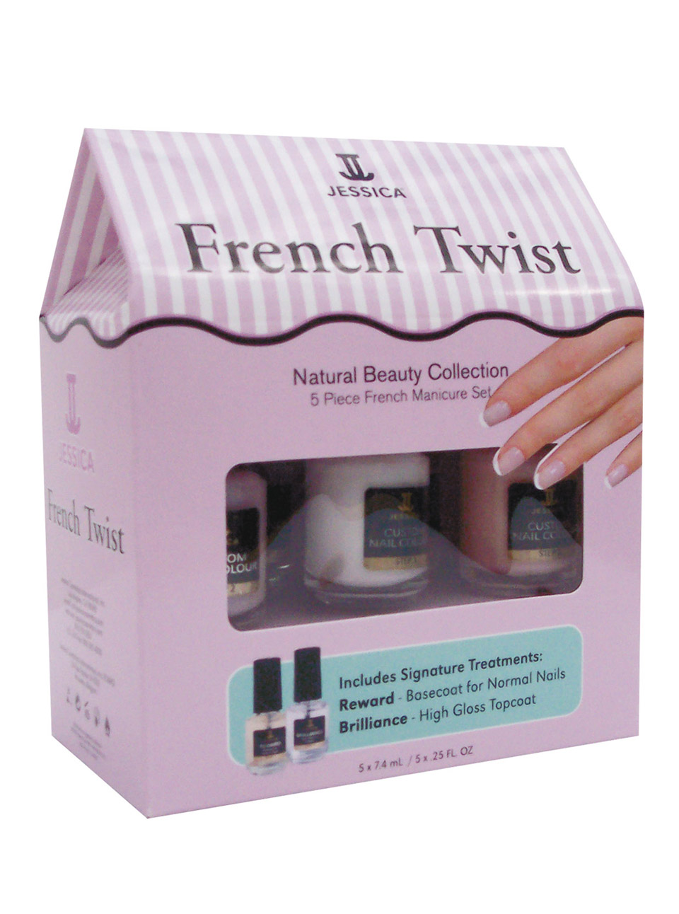 Jessica French Twist nail set 