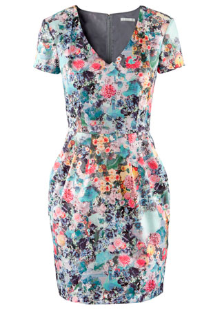 H&M floral print dress, &pound;24.99