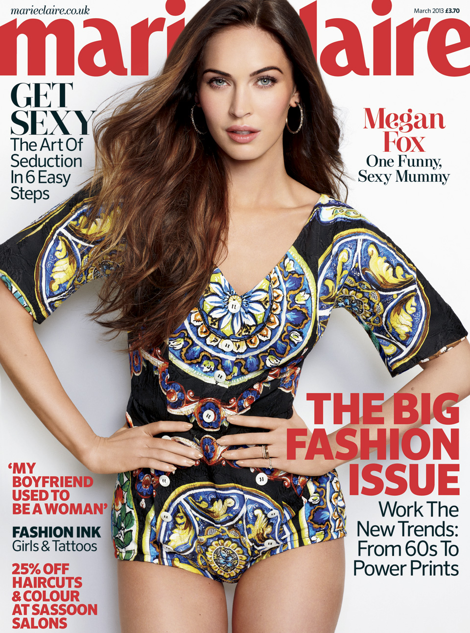 Megan Fox for Marie Claire 