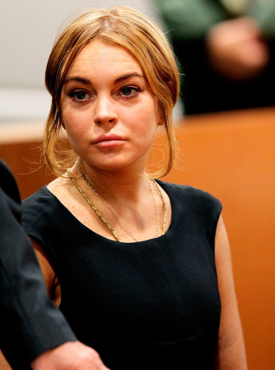Lindsay Lohan in court