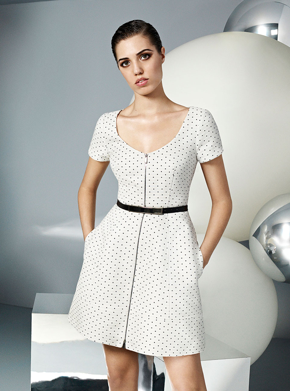 Amber Le Bon for Karen Millen spring/summer 2013