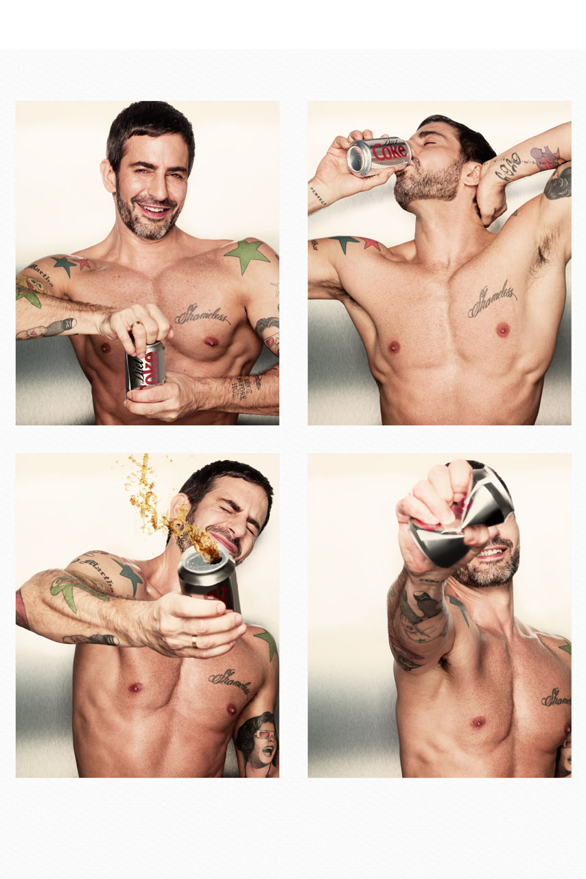 Marc Jacobs teams up with Diet Coke