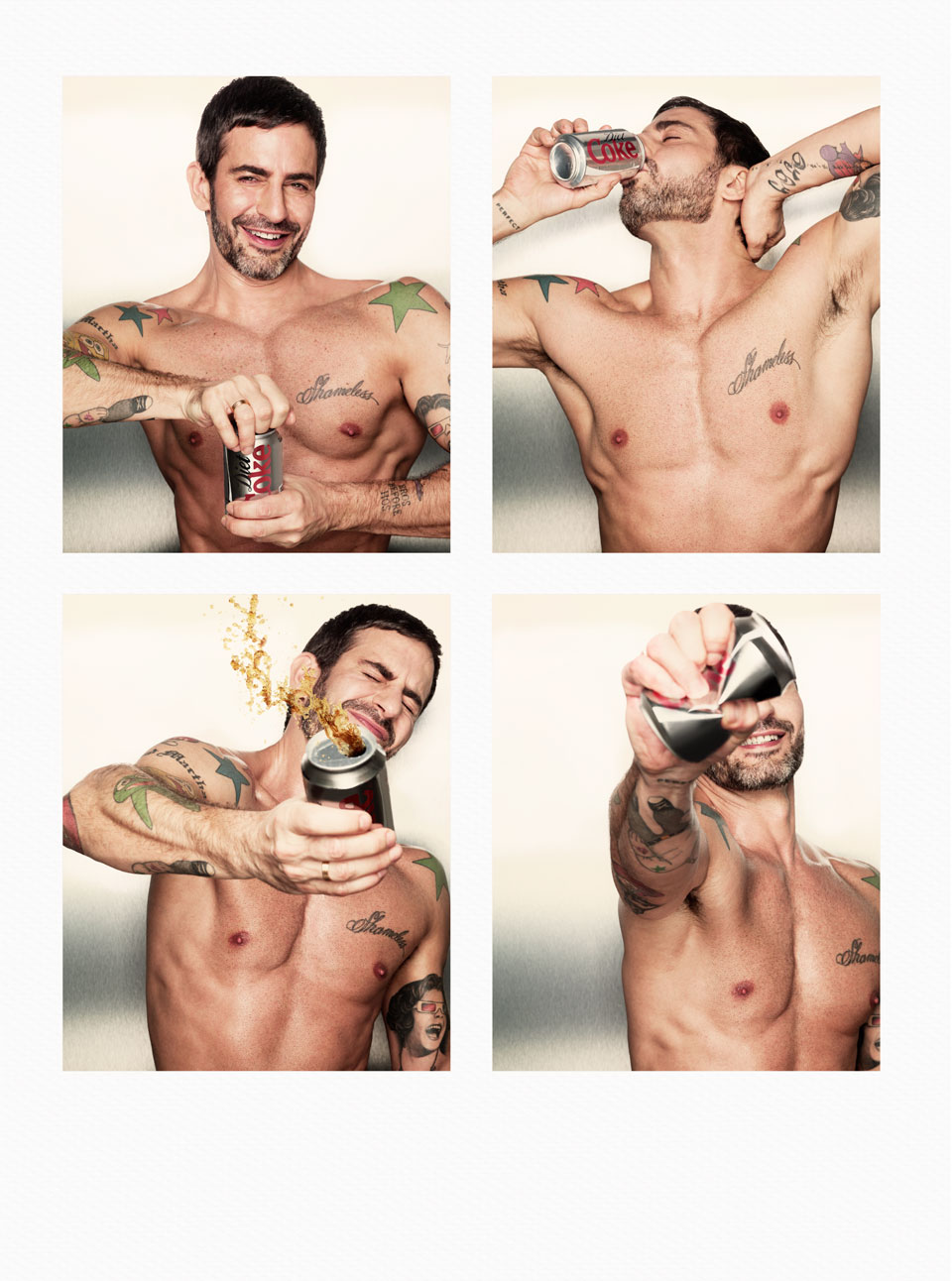 Marc Jacobs teams up with Diet Coke
