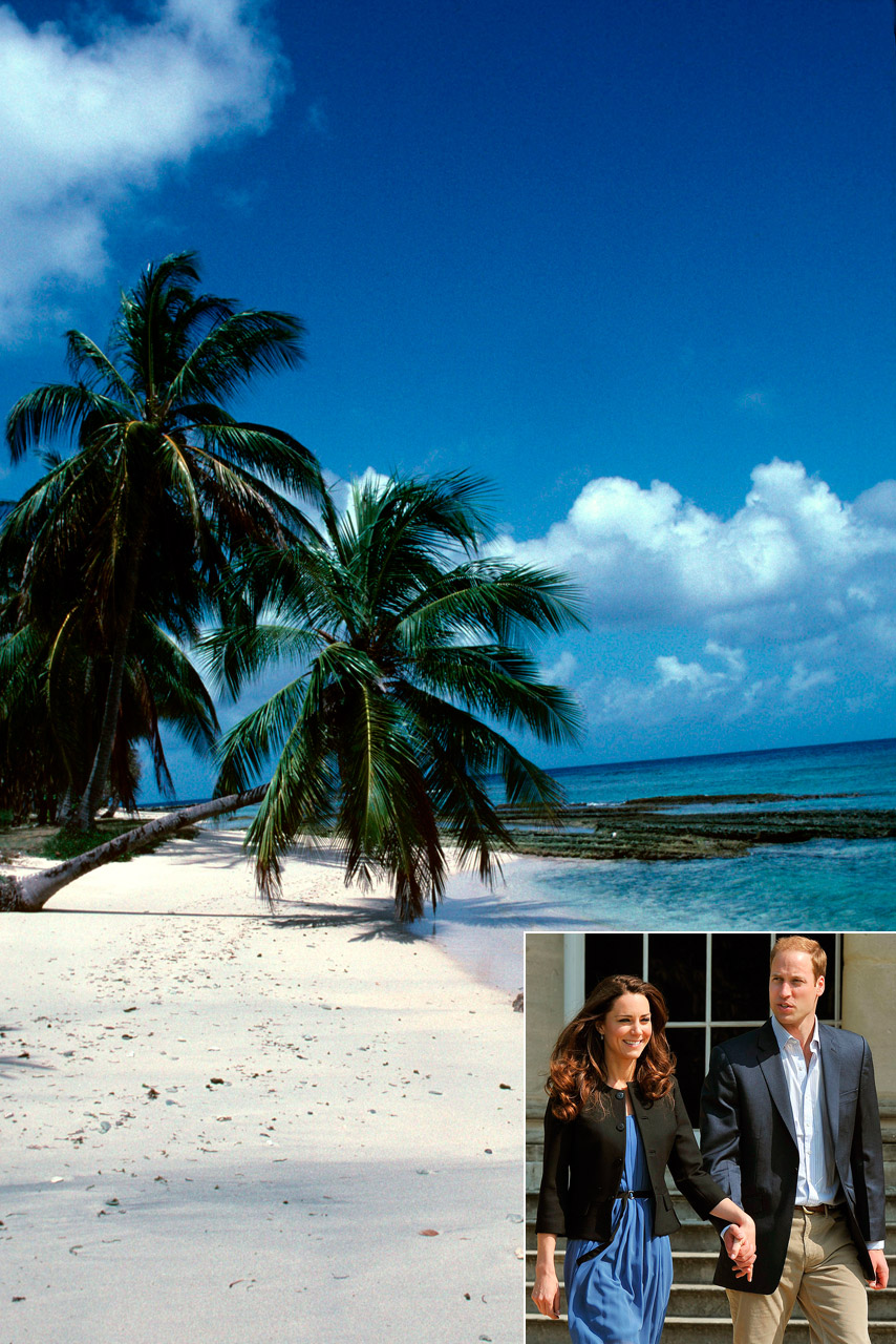 Prince William and Kate Middleton's romantic holiday to Mustique