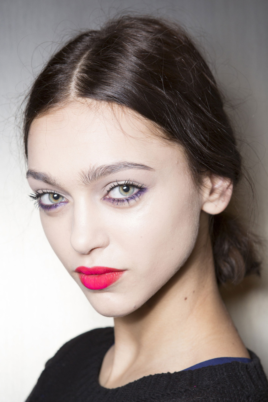 Backstage Hair and Beauty at New York Fashion Week A/W 2013