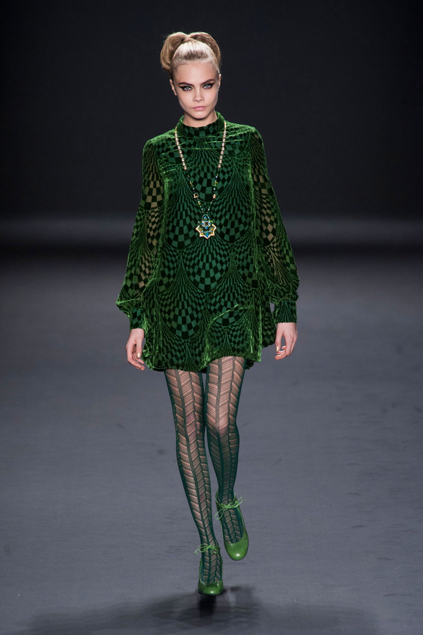 Cara on the Catwalk: A/W 2013
