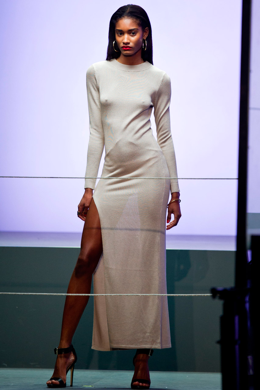 Rihanna for River Island at London Fashion Week 