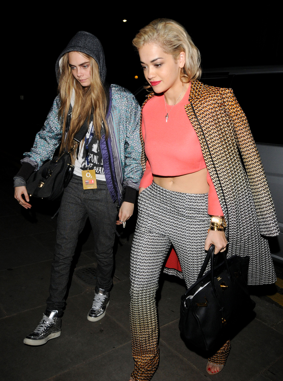 Cara Delevingne and Rita Ora 
