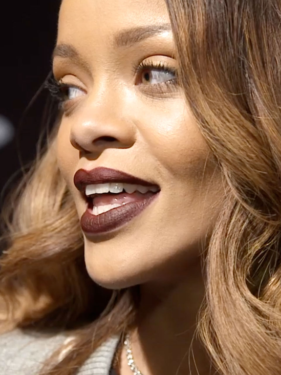 Behind-the-scenes at Rihanna's River Island show