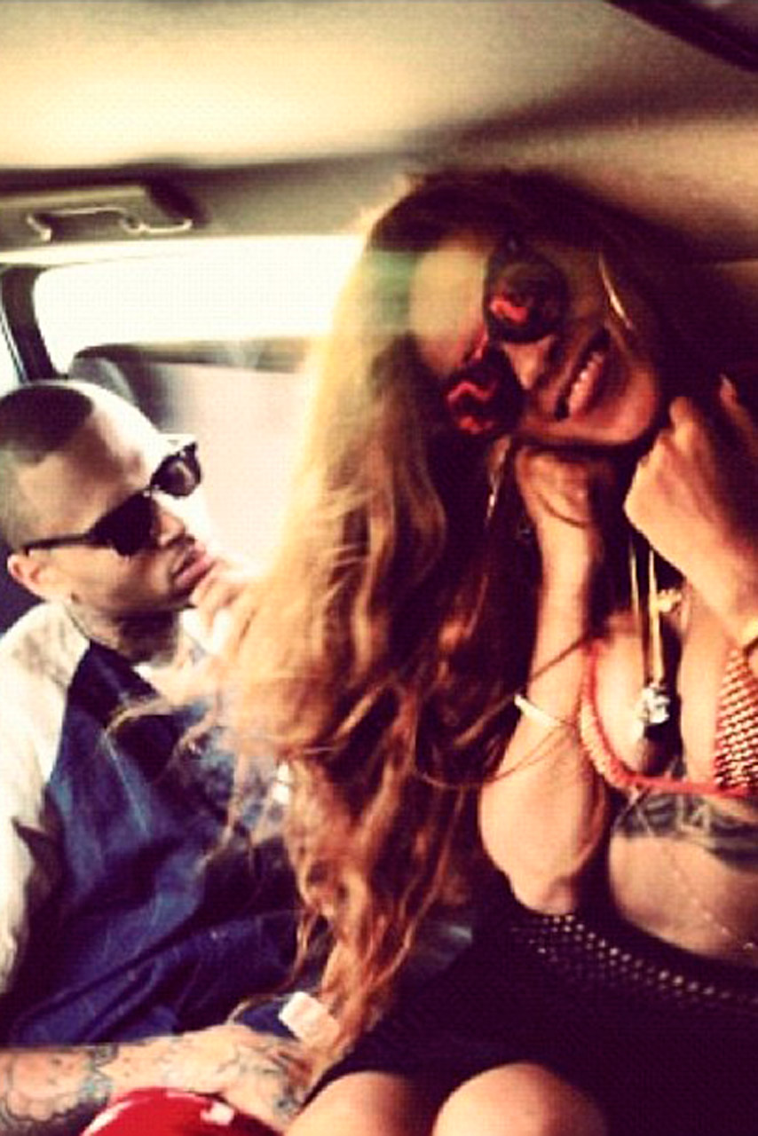 Rihanna and Chris Brown Rihanna and Chris Brown