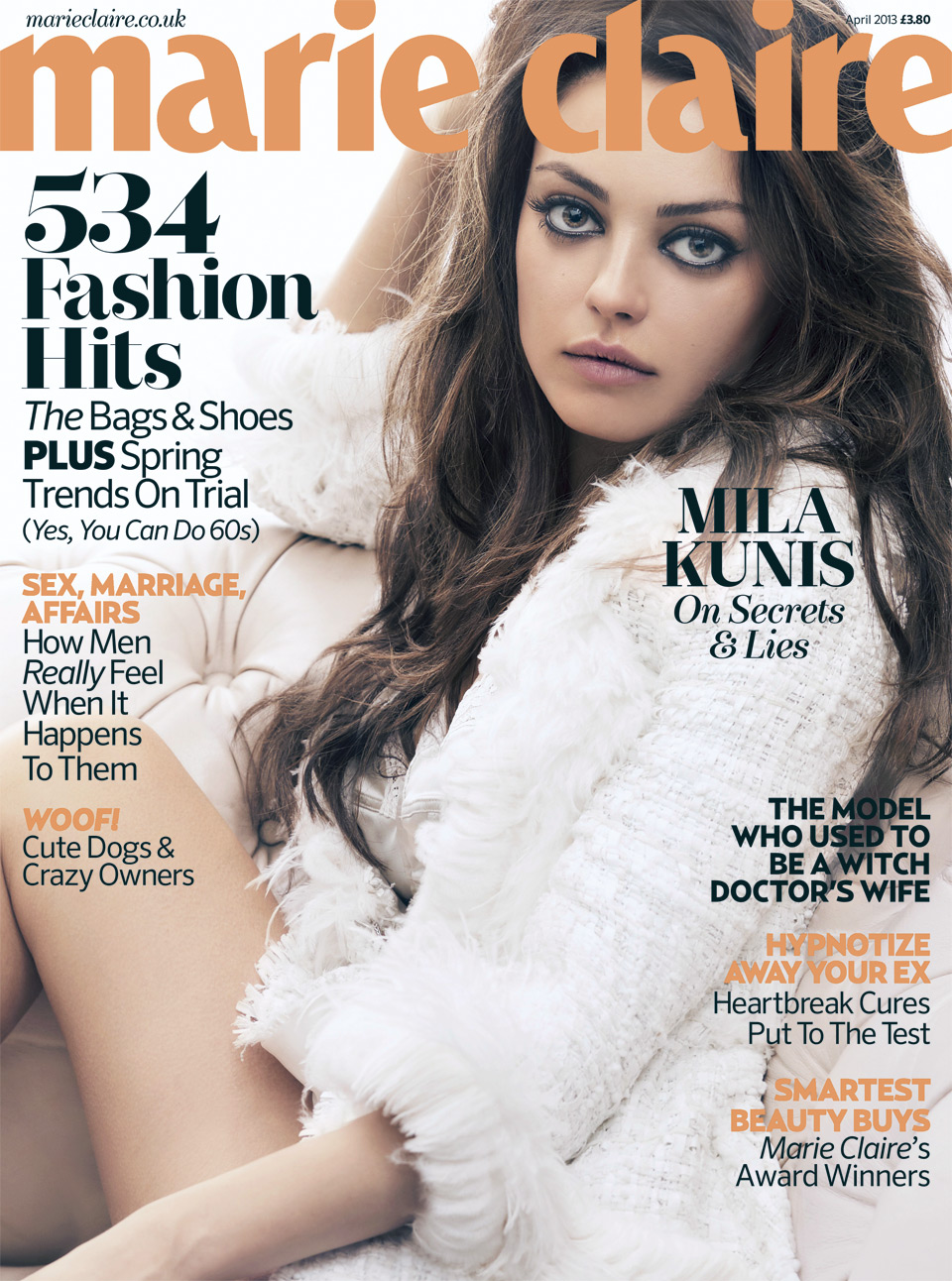 Mila Kunis for Marie Claire