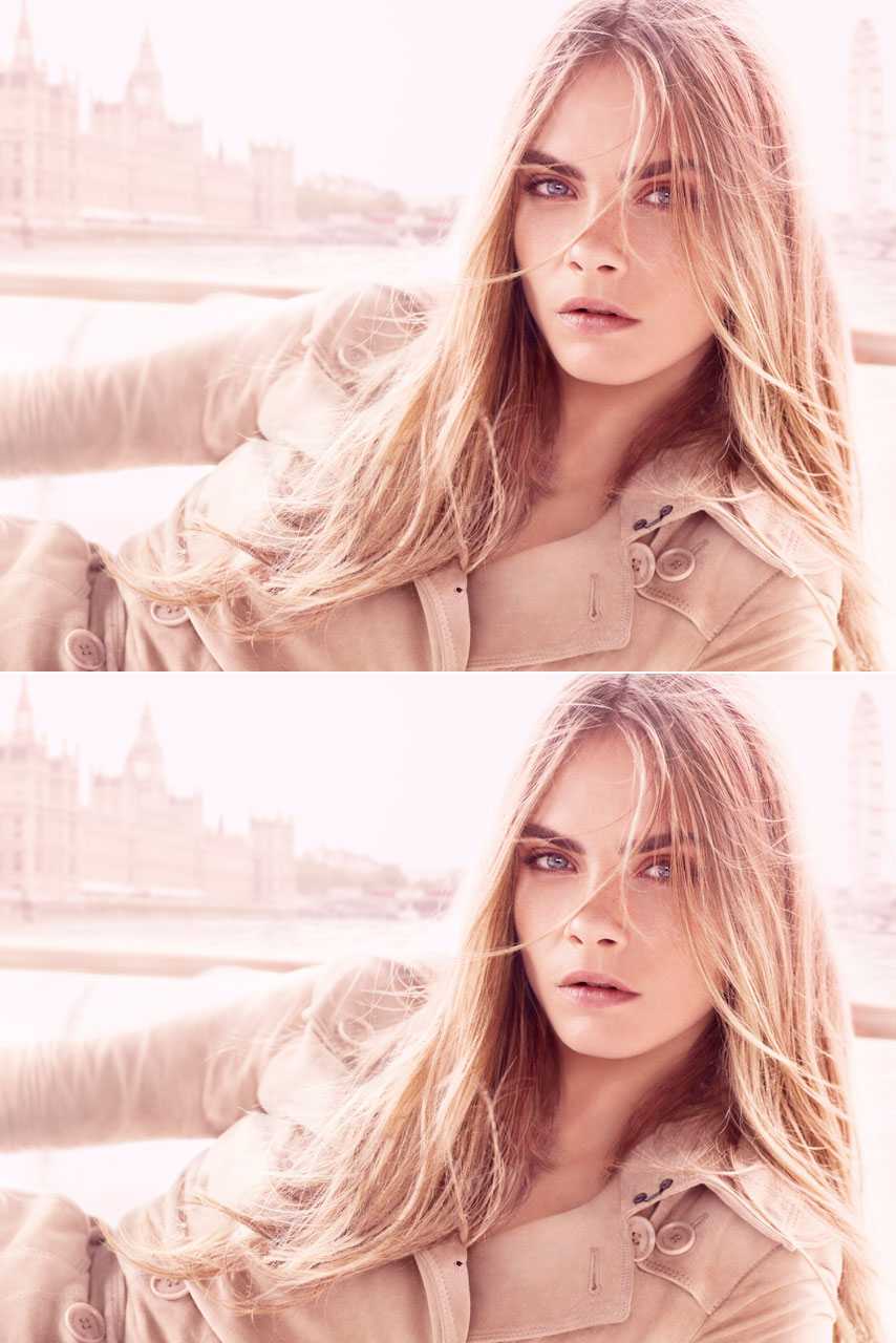 Cara Delevingne for Burberry Body Tender