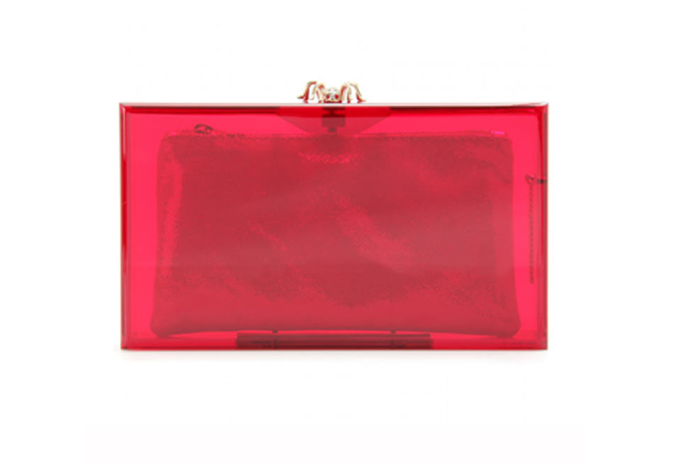 Bankrupt To Bargain: Perspex Clutches