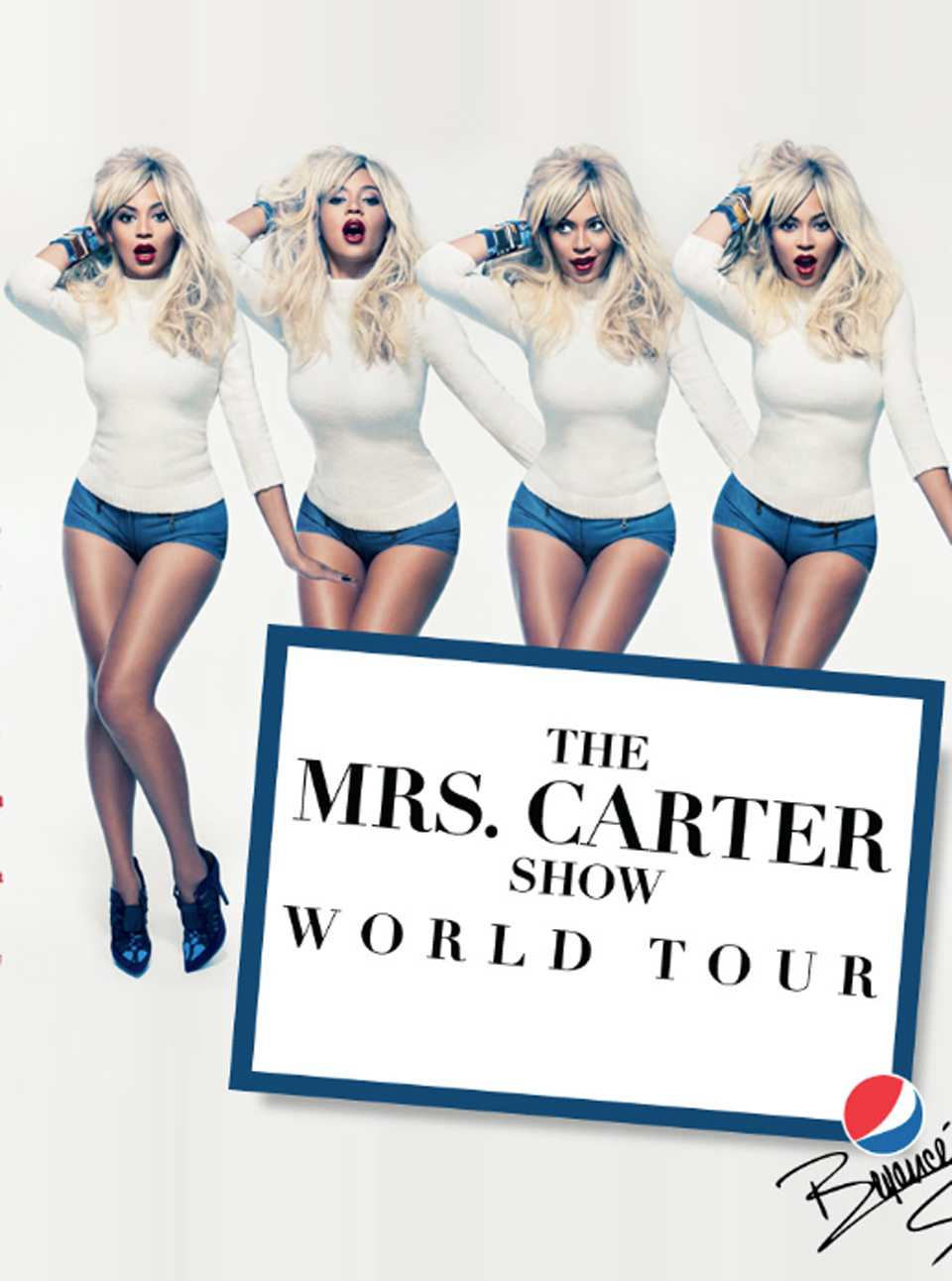 Beyonce tour poster