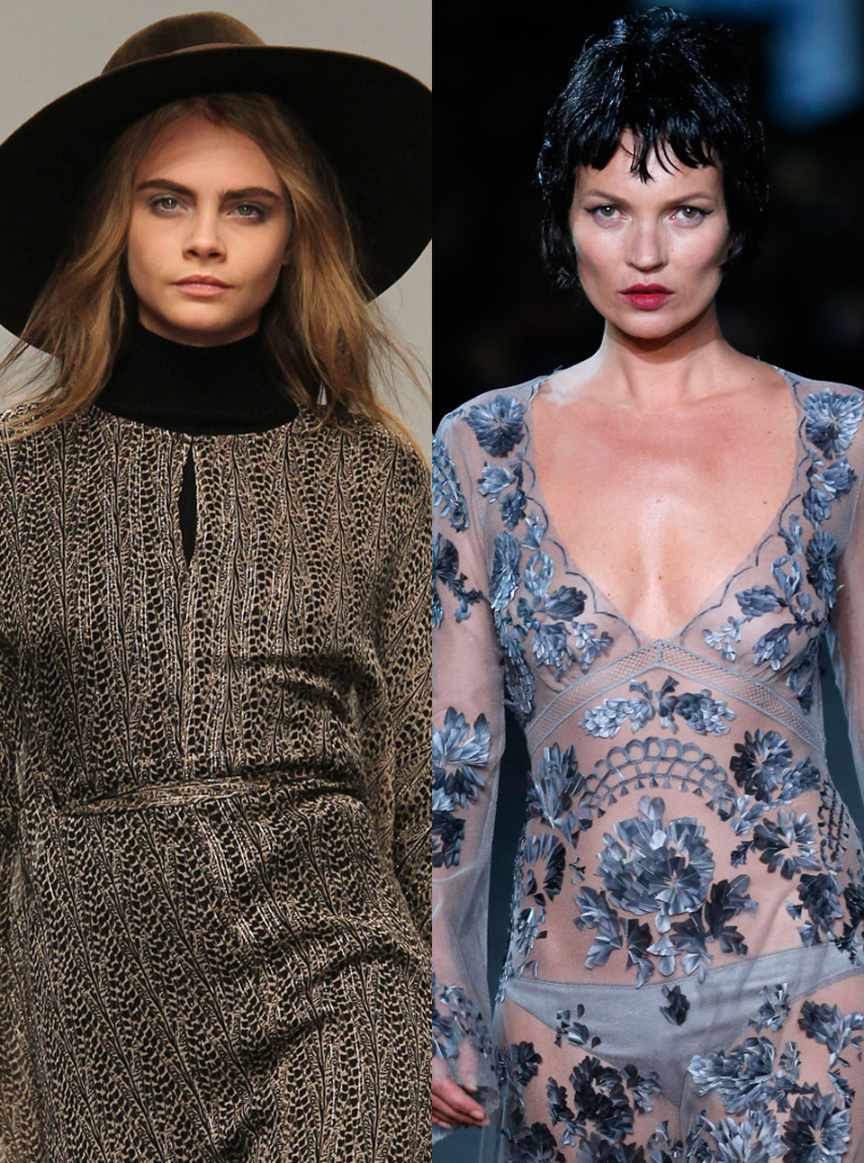 Cara Delevingne Kate Moss