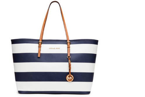 Michael Michael Kors Striped Tote