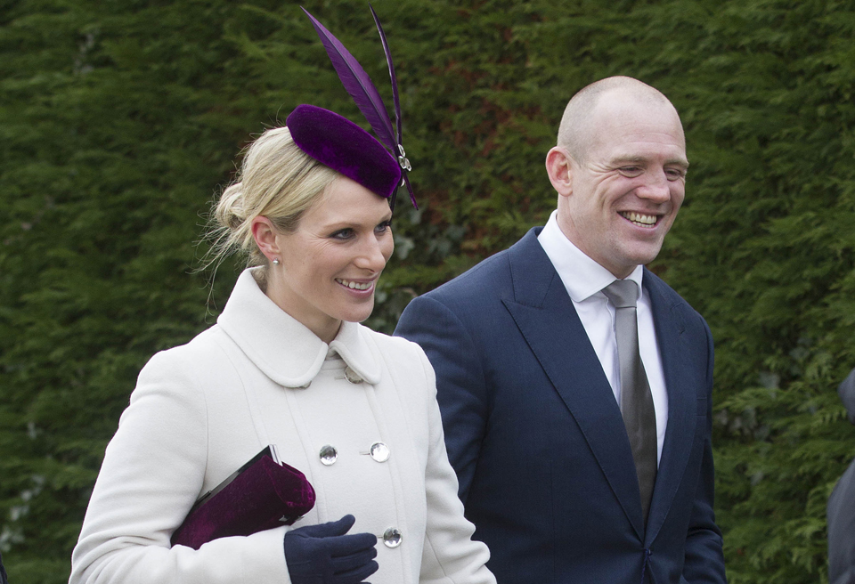 Zara Phillips and Mike Tindall