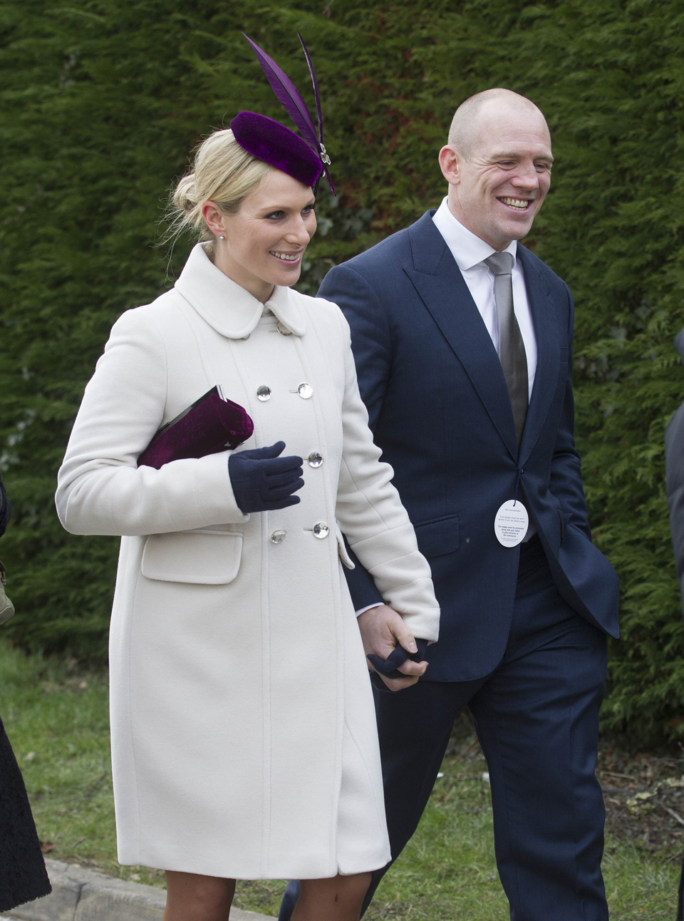 Zara Phillips and Mike Tindall