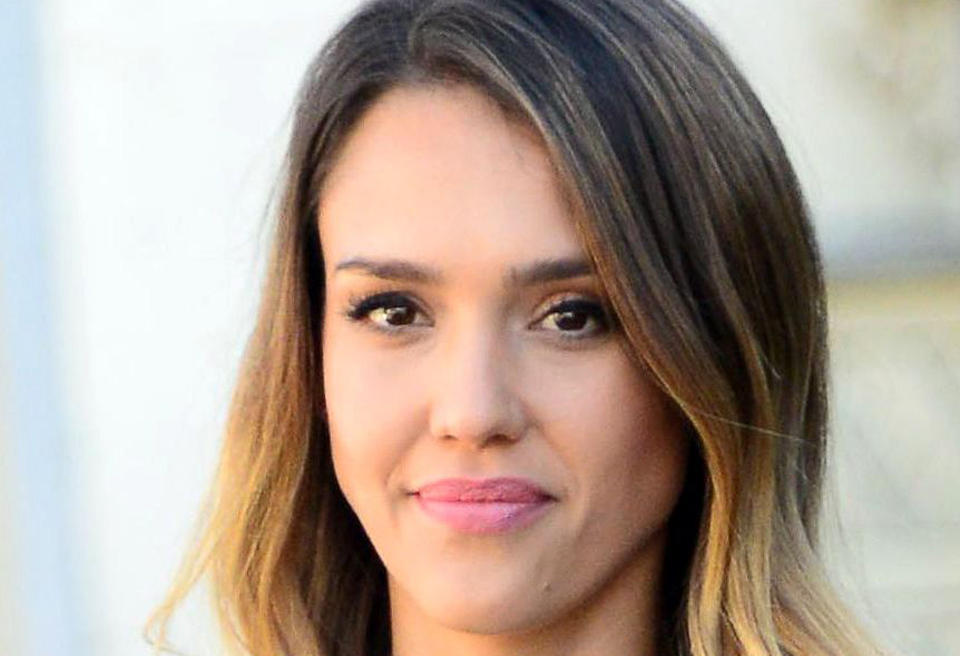 Jessica Alba Dip-dye 