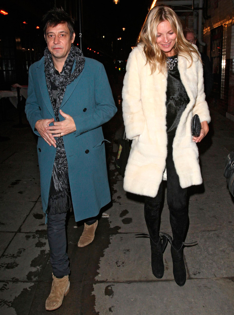Kate Moss and Jamie Hince