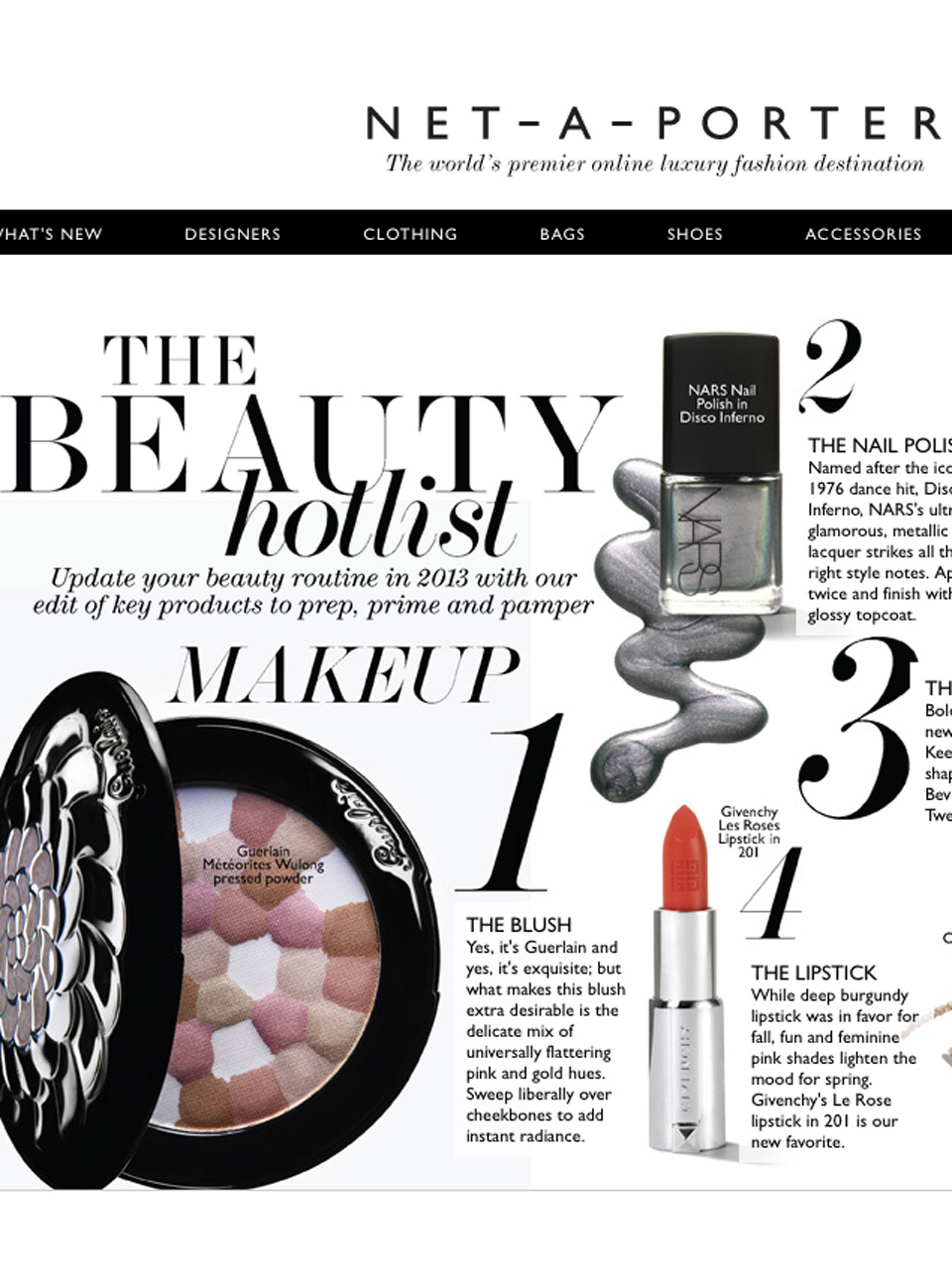 Net-a-porter to launch beauty