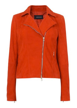 Jaeger suede biker jacket, £399