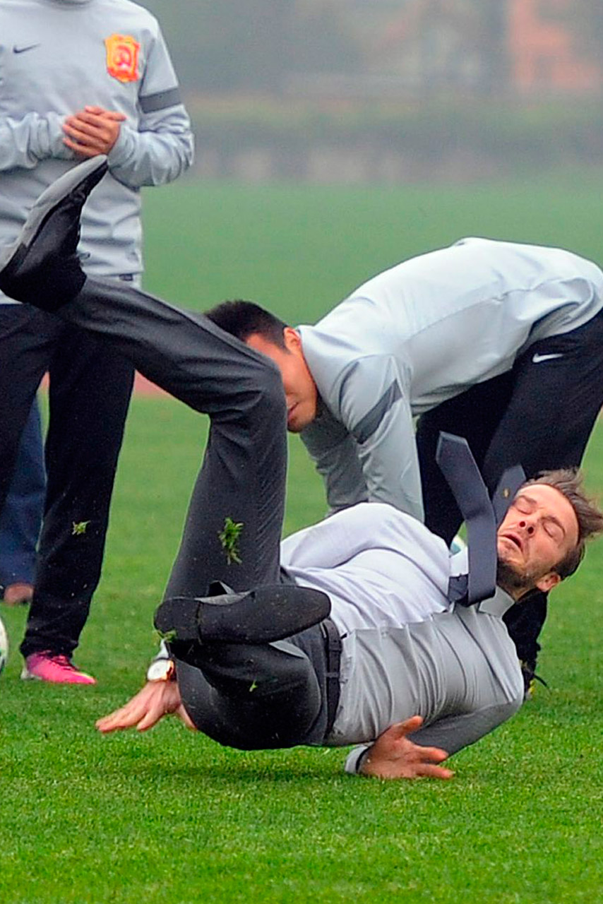 David Beckham in China