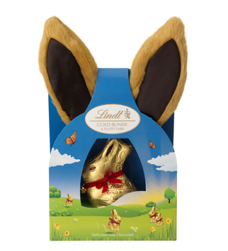 Easter Eggs Lindt gold bunny & ears 