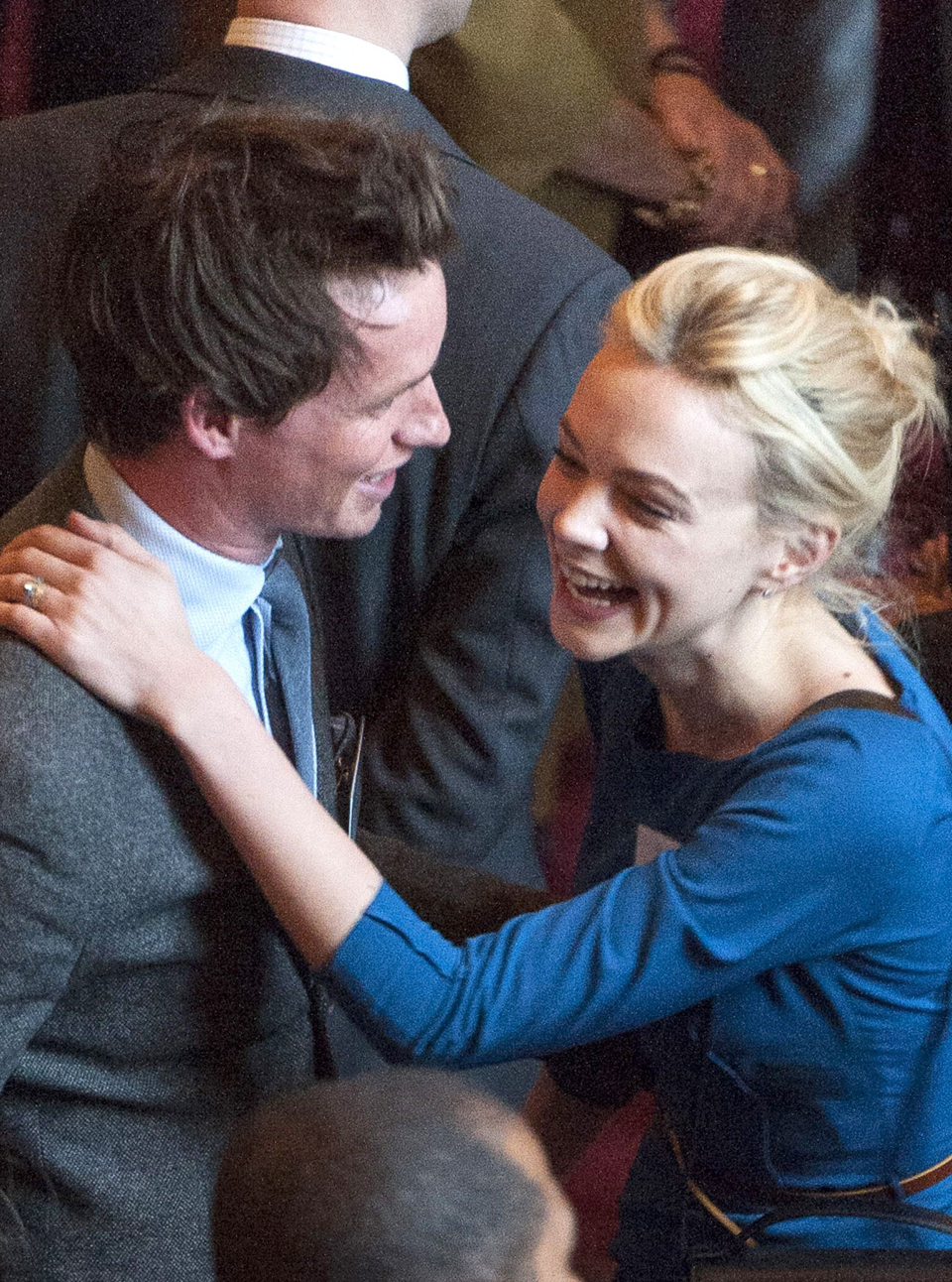 British Film Industry reception Eddie Redmayne and Carey Mulligan 