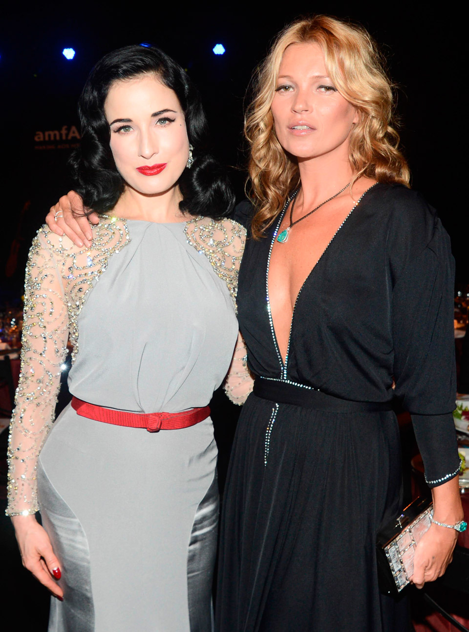 Kate Moss at the amfAR Inspiration Gala in Sao Paulo, Brazil