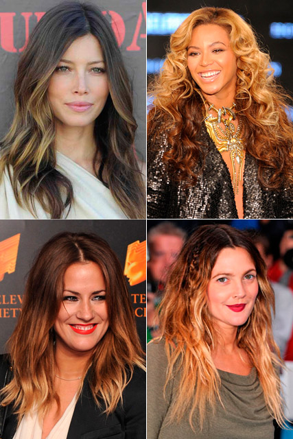 Dip Dye Hairstyles 