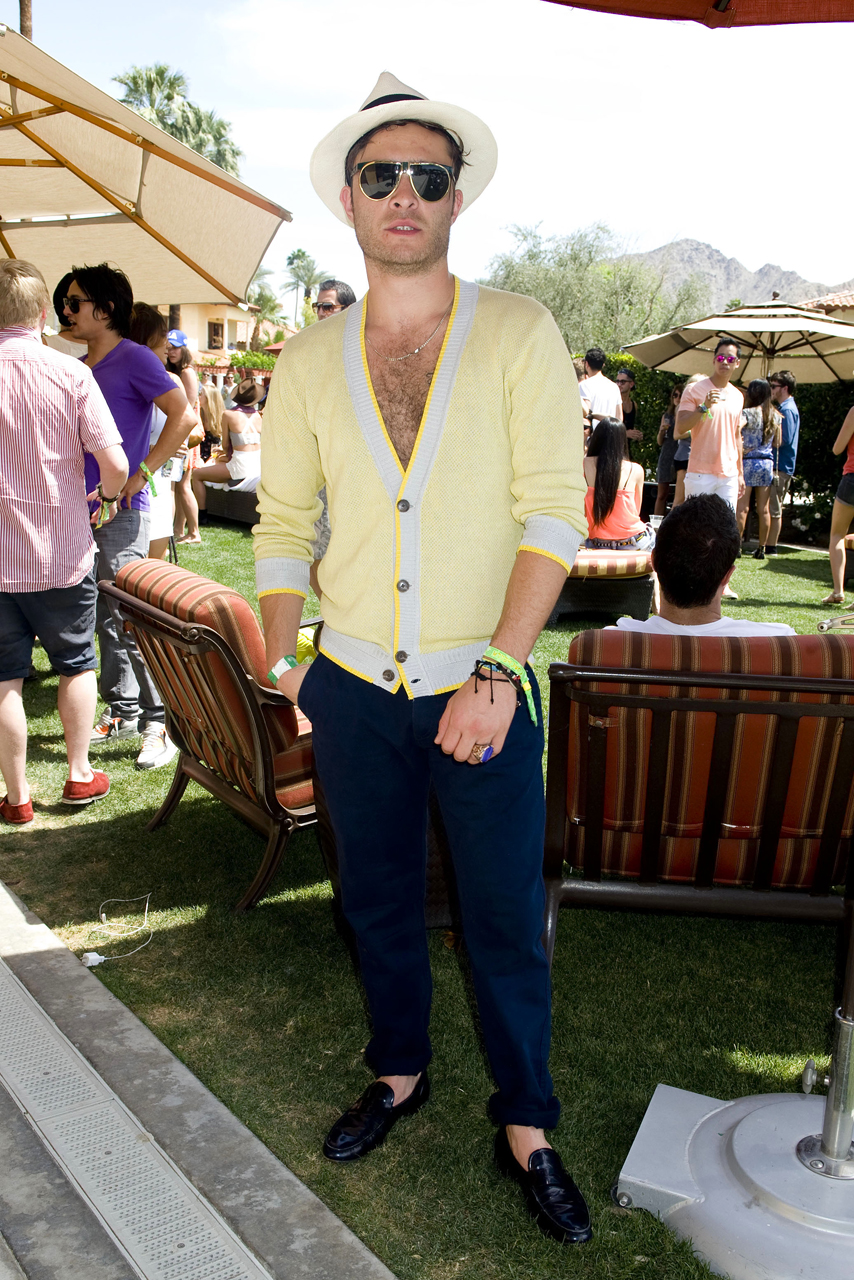 Coachella 2013 - Ed Westwick 
