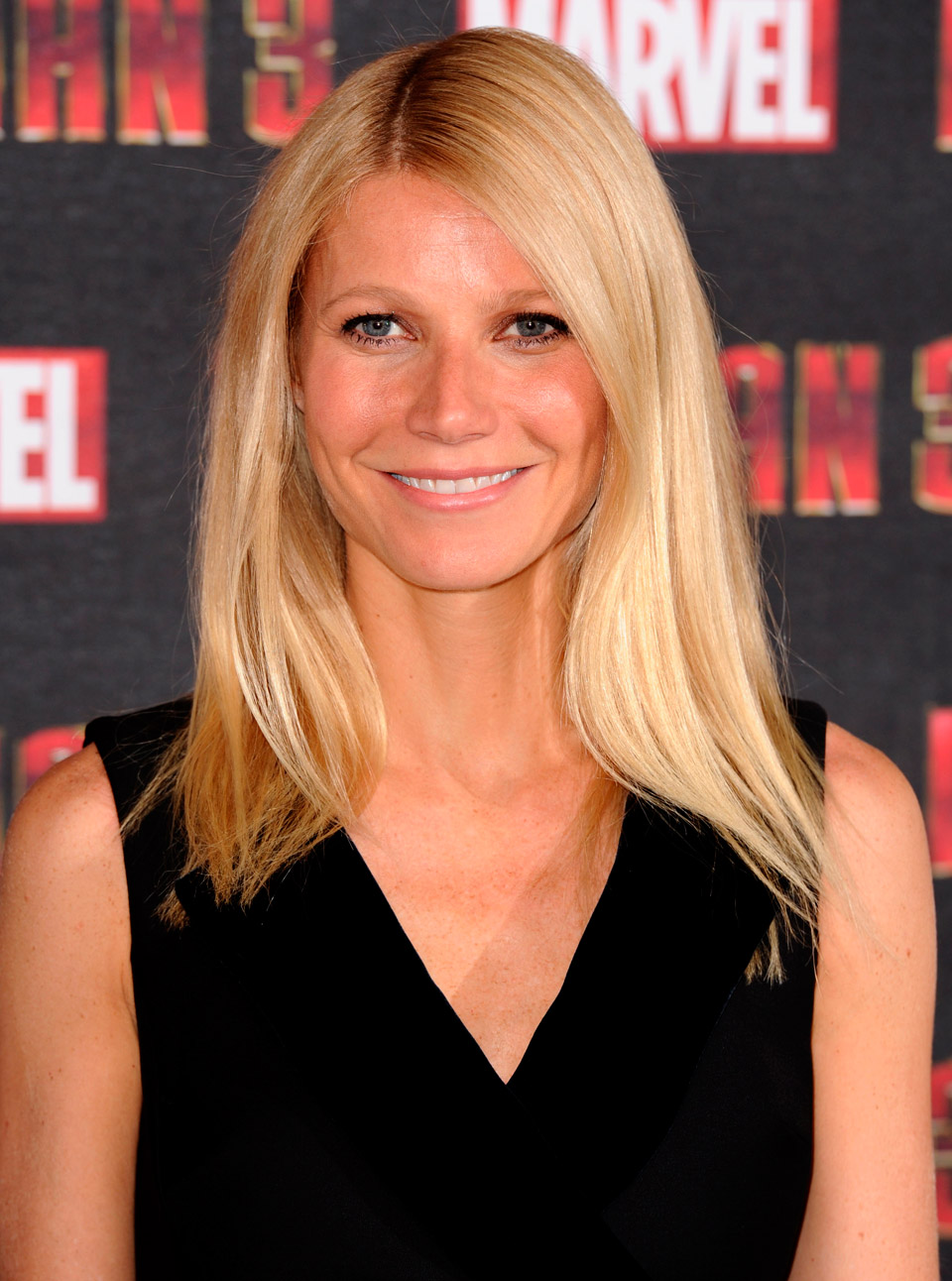 Gwyneth Paltrow promotes Iron Man 3 at London photocall
