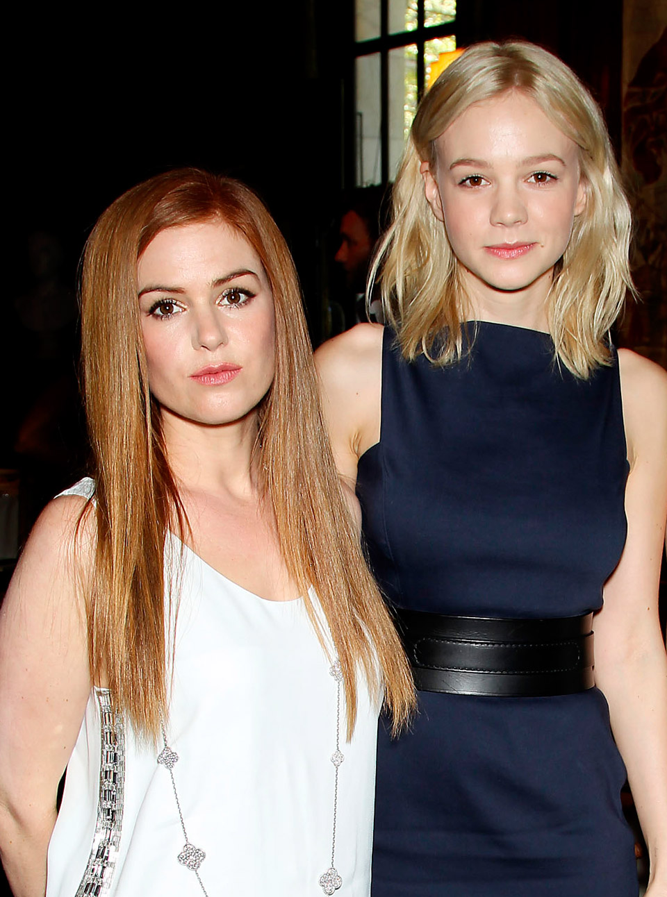 Carey Mulligan and Isla Fisher attend Great Gatsby luncheon