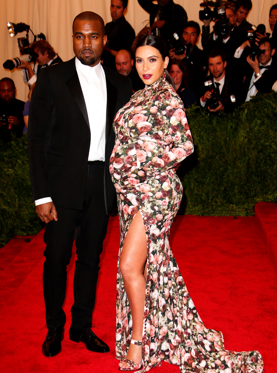 Kim Kardashian in Givenchy at the Met Ball 2013